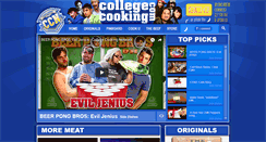 Desktop Screenshot of collegecooking.com